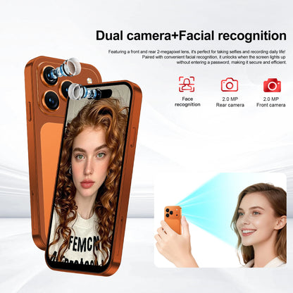 SERVO 4G LTE Mini Smart Mobile Phone Android12.0 OS 2GB+16GB WhatsAPP Play Store WiFi Dual SIM Standby 4.0inch Pocket Smartphone