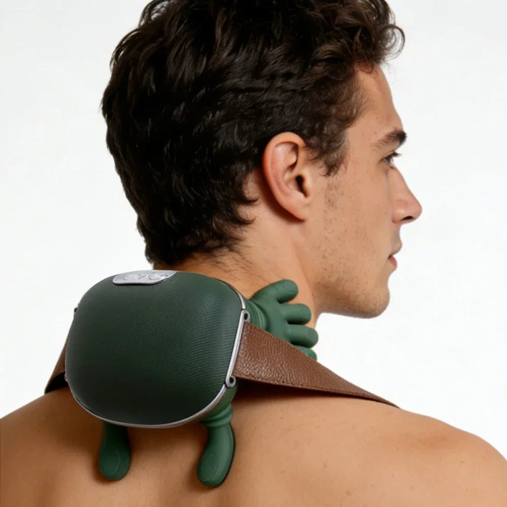 Bionic Finger Neck Shoulder Trapezius Muscle Relax Massager Neck Cervical Kneading Massage Shawl Brushless Motor Neck masajeador