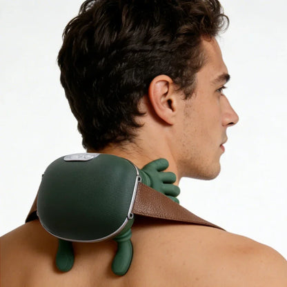 Bionic Finger Neck Shoulder Trapezius Muscle Relax Massager Neck Cervical Kneading Massage Shawl Brushless Motor Neck masajeador
