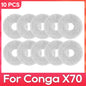 Fit For ( Conga X70 / Deerma X80 ) Replacement Parts Accessories Main Side Brush HEPA Filter Mop Pad Dust Bag