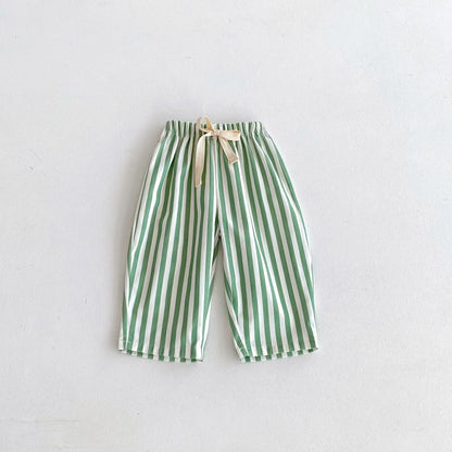 Baby Boys And Girls Summer New Style Casual Trousers Children's Clothes Loose Kids Harem Pants Popular Design Child Long Pants