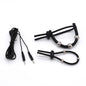 Electric Shocker Anal Butt Plug,E stim Electrosex Penis Ring ,Nipple Electrostimulation Cockring Chastity Cage E-stim Bdsm Toys
