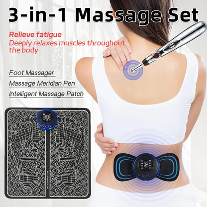 Electric Foot Massager Trainer for Muscles Suitable for Massage Fitness Outdoor Sports and Home Leisure an Essential Gadget