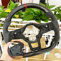 Carbon Fiber Steering Wheel Leather For Volkswagen Golf 7 7.5 GTI GTD GTE R 2013-2020 Polo GTI Tiguan Passat DSG