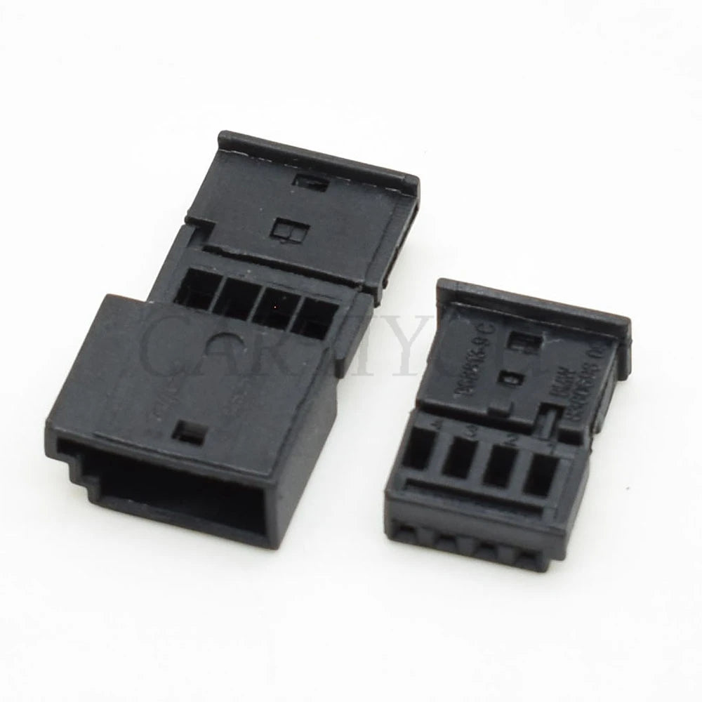 1 Set 4 Pin Automotive Connector Car Ambient Light Door Light Wire Harness Plug 968813-9 838069609 0-1452576-1 968813-1
