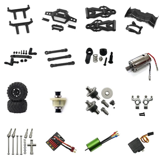 SG116PRO SG116MAX RC Car Metal Upgrade Parts Original Accessories Brushless Motor Gear Drive Shaft Differential Shock Absorber