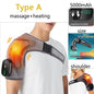 Electric Shoulder Heating Pad 3-Speed Vibration Muscle Relax Belt Thermal Massager Shoulder Neck Health Care Support Brace