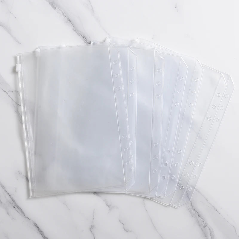 NEW A6 Money Budget Planner Binder With Zipper Envelopes, Cash Envelopes For Budgeting, Money Organizer For A6 Cash Budget Binde