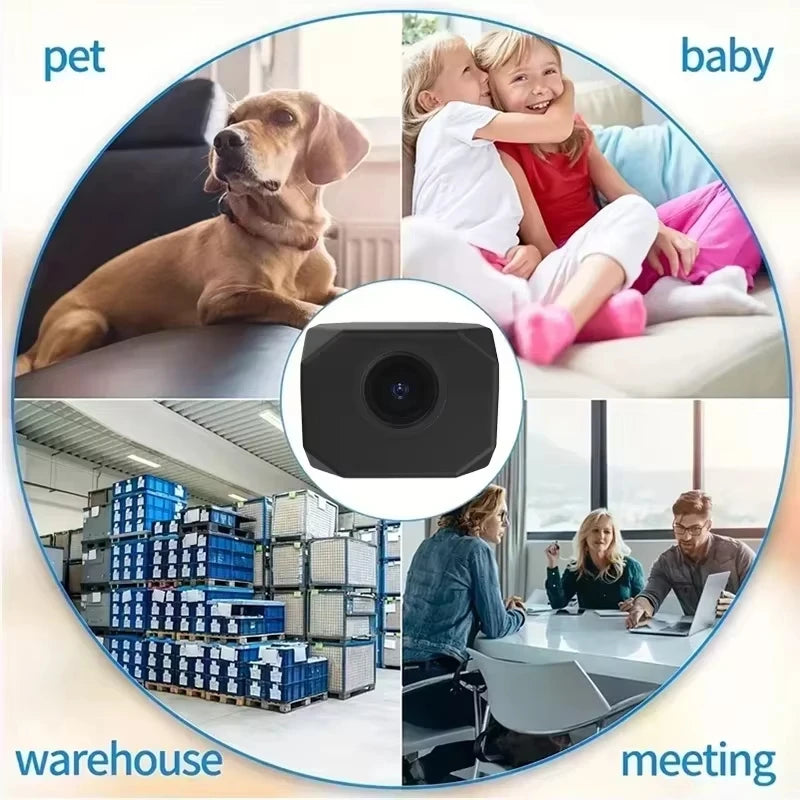 4K 1080P HD Mini WiFi Camera AP Hotspot Remote Monitor Portable Small Camcorder Home Security Surveillance Smart Camera 2026