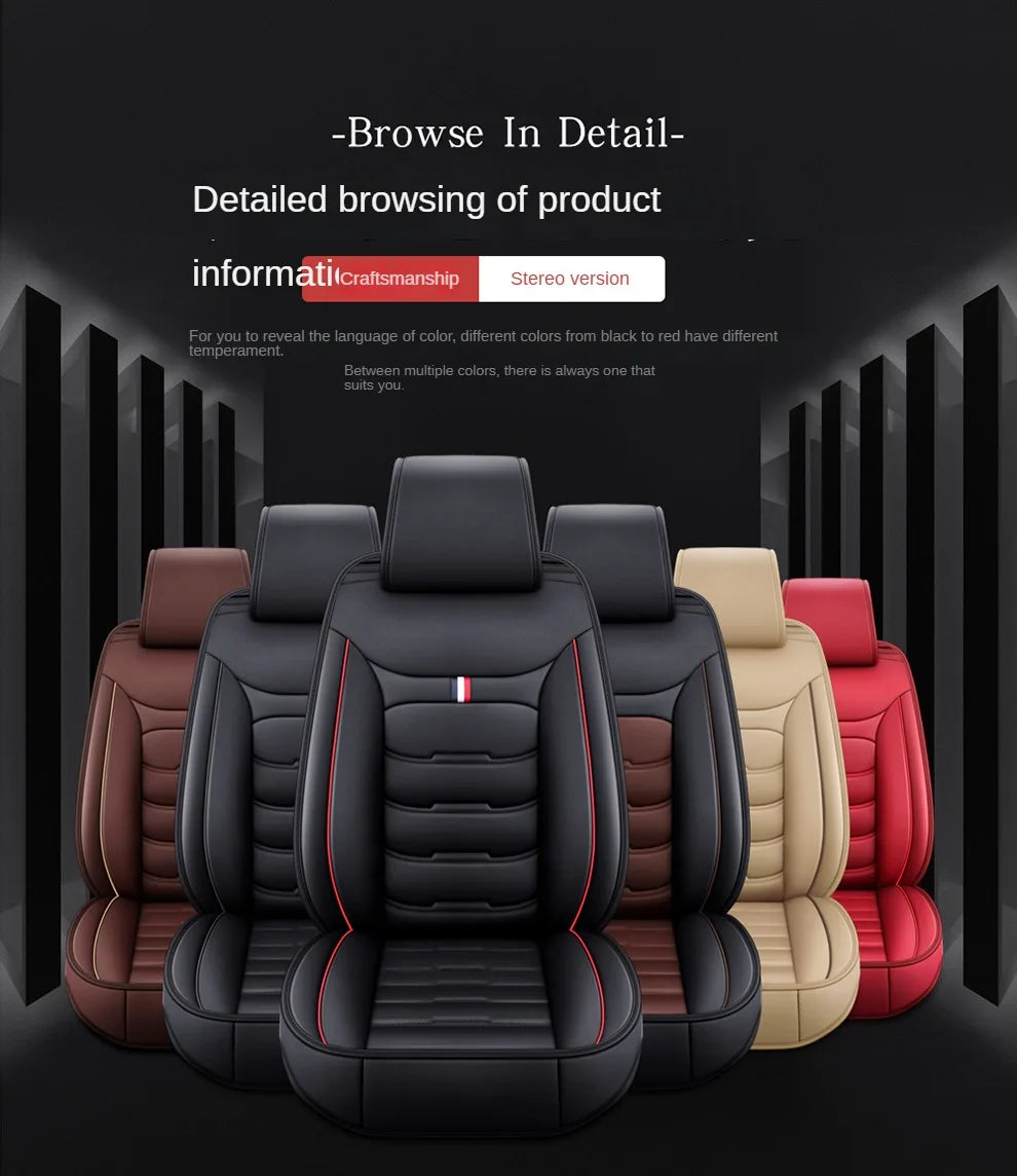 Universal Car Seat Cover for PEUGEOT All Car Models 206 307SW 308 407 408 508sw 208 2008 3008 4008 5008 Accessories Interior
