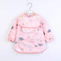 Baby Girls Apron Bibs Toddler Long Sleeve Scarf Waterproof Art Smock Feeding Bib Infant Boys Girls Kids Burp Cloth Bandana