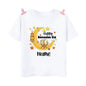 Personalized Eid Mubarak Printed Kids Shirts Custom Name Eid Ramadan Child T-shirt Tops Islamic Muslim Holiday Boys Girls Outfit