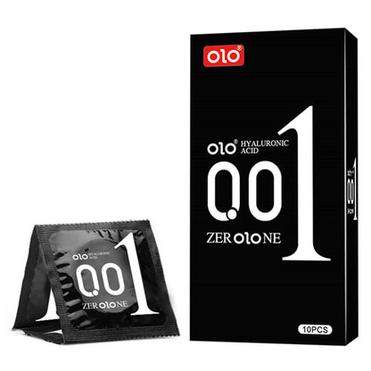 10pcs Ultra Thin Condoms Intimate Condone Super Lubricated Natural Latex Penis Sleeve Long Lasting Condom for Adult 18+ Sex Toys