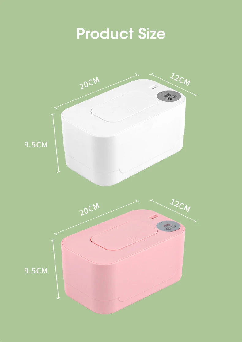 Baby Wet Wipe Warmer Tissue Heater Warming Machine Wipes Heating USB Cotton Towel Smart Polypropylene Baby