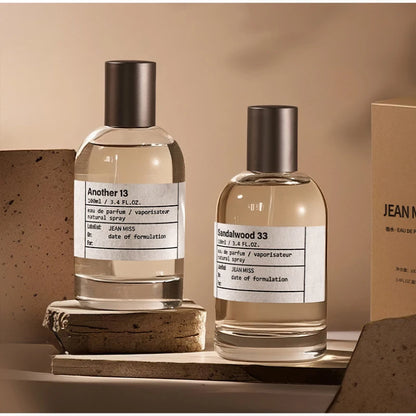 Classic Unisex Perfume Natural Fresh Sandalwood Fragrance Long Lasting Eau De Toilette Elegant Women Man Body Spray 100ml