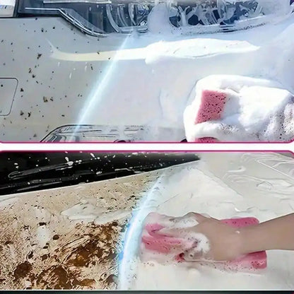 500ml Pink Foam Car Wash Soap, High-Concentration Wax Builds Ceramic Coating, Nourishes & Protects All Car Paint