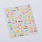 Fresh Sweet Fruits Strawberry Cherry Bowknot Love Heart Lemon 5D Nail Art Stickers Self Adhesive Decorations Nail Manicure Decal