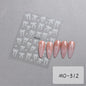 Bowknot Nail Stickers 3D Relief White Ribbon Cute Sweet Pink Self-Adhesive Nail Art Decoration Decals For Nail Tips Manicures