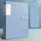 A4 Plastic Folder with 60 Transparent Pages Morandi Tinted Organizer for Students/Certificates/Exams/Pregnancy Documents