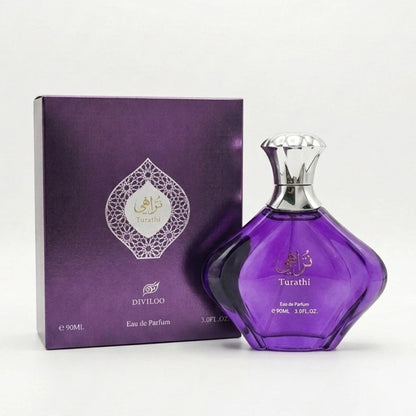 Arabian Luxury Perfume 90ml Jasmine Lemon Amber Eau De Toilette Long-lasting Premium Perfume For Women Unisex Fragrance Spray