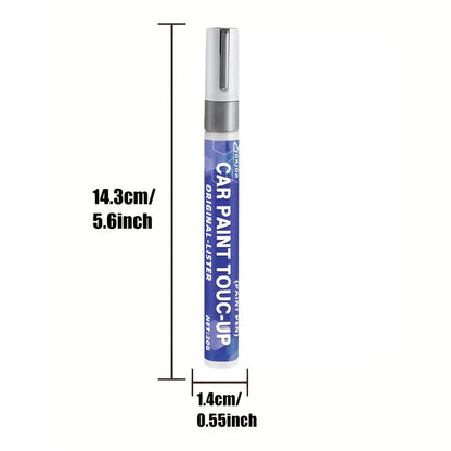 Silver Color Car Paint Touch Up Pen, HUB Scratch Repair Restore, Disappear Scratches, Fast Effective Renewal,Car Paint Quick Fix