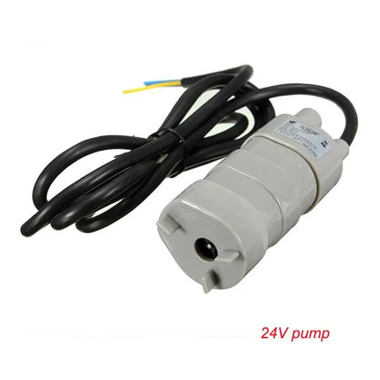 Best Sale 12V 24V 600L/H High Pressure Dc Submersible Water Pump Three-wire Micro Motor Water Pump with Adapter