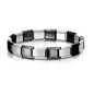 GEMOSA 9mm Width Italian Charm Bracelet Fashion Stainless Steel Bangle Elastic Link Chain High Quality Factory DIY