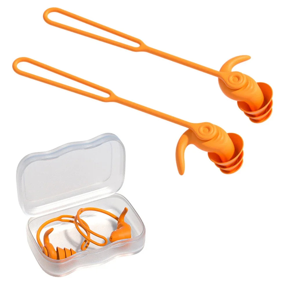 Swim Ear Plugs Silicone Waterproof Anti-noise Pool Accessories Swimming Earplugs Water Sports Swim Swimming Ear Plugs