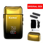 Kemei KM-TX10 Electric Shaver Hair Rechargeable Beard Foil Razor for Men Bald Head Shaving for Men Machine Hair Clippers for Men