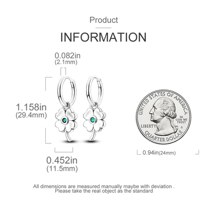 925 Sterling Silver Earrings Jewelry Hoop Flower Ear Studs Campanula Sparkling Pave Earring Wedding Gift For Women Anniversary