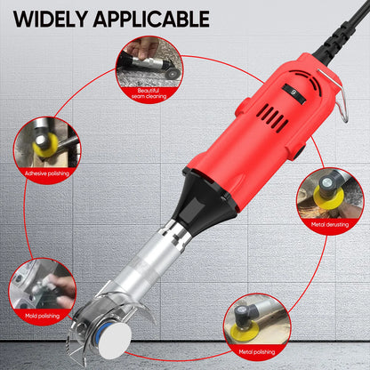 90° Ceramic Tile Beauty Sewing Tool Electric Straight Grinder 6 Variable Speeds Cleaning Machine Grinder Sander Polisher