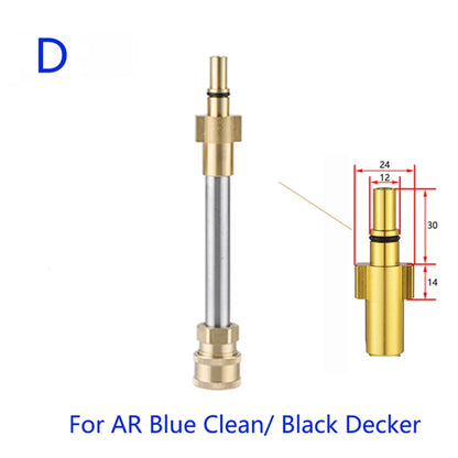 ROUE High Pressure Washer Car Washer Extension Lance Nozzle 1/4" Quick Connector  for Parkside Karcher Stihl Nilfisk Bosch
