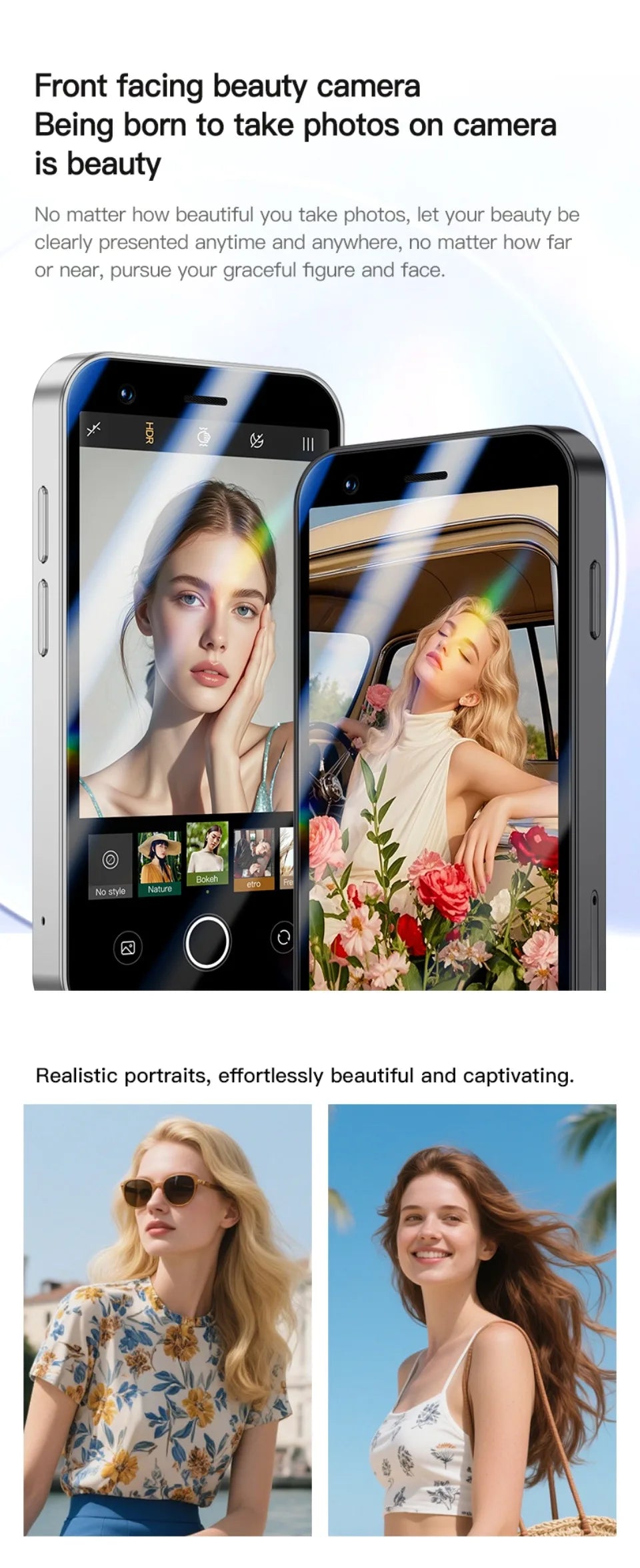 SOYES A17 Mini Android8.1 Smart Phone 3.0 Inches 2GB RAM 16GB ROM Dual SIM Standby Play Store 3G Little Phone