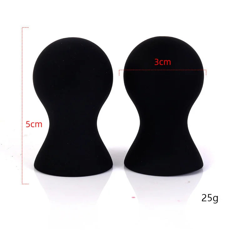 1 Pair Enlarger Nipple Clit Sucker Clitoris Clip Adult Toys Nipple Toys Manual Suction Mini Foreplay Flirting Nipple Pump