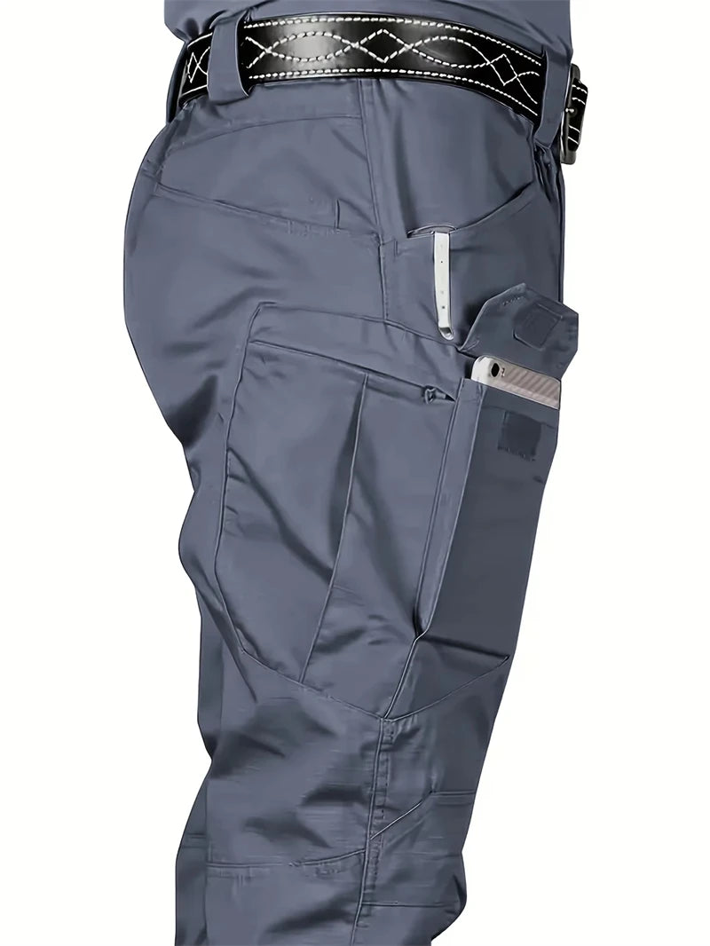 Tactical Cargo Pants Men Outdoor Waterproof SWAT Combat Military Camouflage Trousers Casual Multi Pocket Male Work Joggers