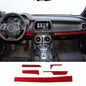 For Chevrolet Camaro 2016-2019 Car Dashboard Panel Cover Decorative Sticker Carbon Fiber Style Interior Modification Accessories