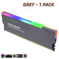 ARGB RAM Cooling Armor Memory Customized Heat Sink Cooler  Aluminum Cooling Vest Radiator 5V PIN Addressable PC Case Accessories