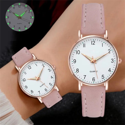 Luxury Watches For Women Diamond-Studded Female Women's Luminous Night Glowing Quartz Watch Birthday Valentine's Day Gifts