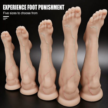 5 Sizes Huge Anal Plug Thick Arm Buttplug Silicone Suction Cup Veins Texture Palm Dildo Adult Sex Toy For Women Gay Masturbation