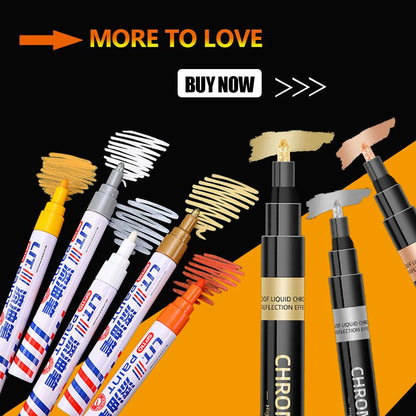 Car Paint Corrector Pen White Red Black Paint Repair Pen Auto Wheel Tyre Oily Paint Marker for Car Styling Scratches Fix Care ﻿