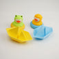 BPA Free Baby Silicone Bath Toys Cute Duckling&Frog Shape Floating Water Toy for Infants Toddlers Fun Bathroom Toys Babies Gifts