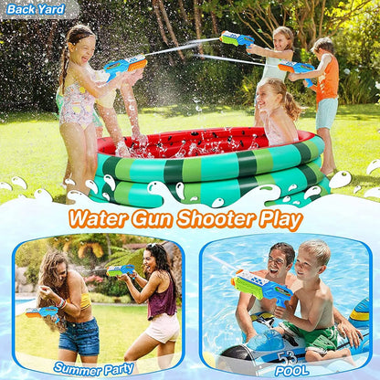 Water Guns Summer Soaker Squirt Guns 600CC for Kids Boys Girls Adults Outdoor Toy for Swimming Pool Yard Lawn Beach