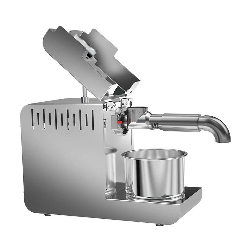 DIVEDEER New T1 Temperature Control Stainless Steel Hot and Cold Household Intelligent Small and Medium-sized Oil Press Machine
