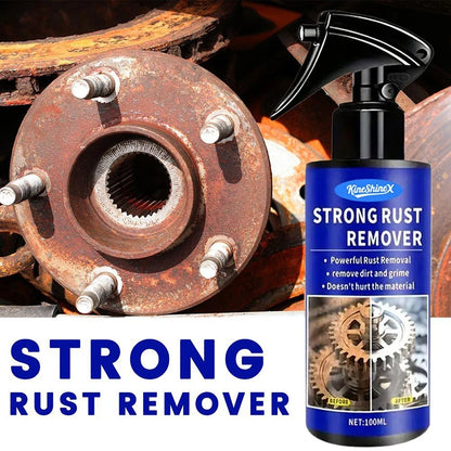 1/3 Pcs 100ml Car Rust Remover Spray Clean Metal Iron Quickly Auto Exhaust Pipe Rust Derusting Spray Auto Stain Removal Agent