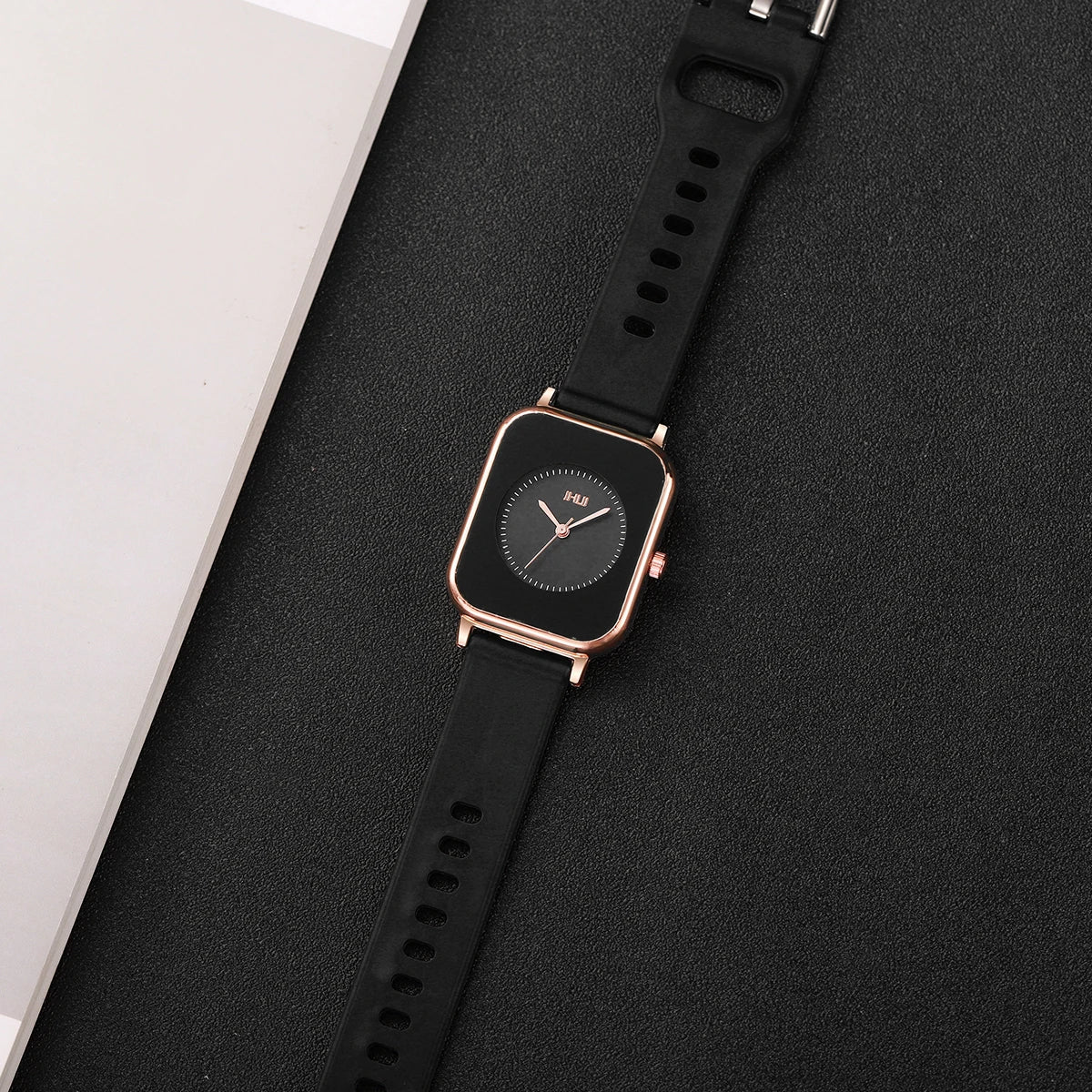 Fashion Rectangle Women Watches Casual Silicone Band Sports Watch Reloj Mujer Girls Clock Gift