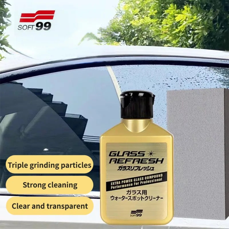 80ml Soft99 Car Glass Oil Film Remover Glaco Powerful Windshield Cleaner Car Windshield Cleaner Tool Window Glass Cleaner