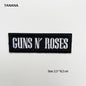 Heavy Metal MUSIC Iron On Patches Cloth BAND ROCK patch Mend Decorate Clothes Apparel Sewing Decoration Applique Badges