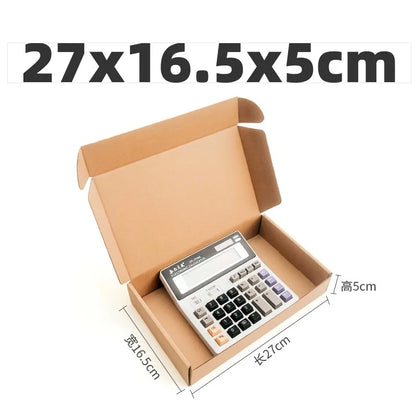 10pcs Shipping Boxes Cardboard Corrugated Mailer Boxes for Packaging Craft Gifts Giving Products for Small Business