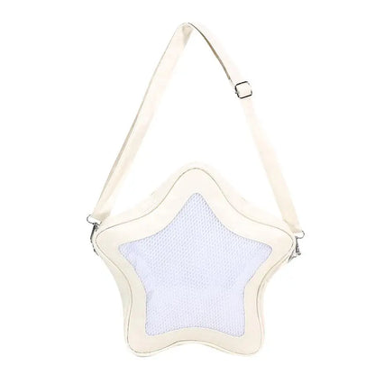 Cute Kawaii Ita Bag Original Anime Five Pointed Star Two-dimensional Crossbody Street Fashion Ulzzang Shoulder For Girls 2025