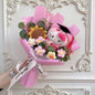 Cartoon Anime Series Hellokitty Kulomi Plush Toys Creative Graduation Bouquet Children's Day Birthday Graduation Gifts For Kids